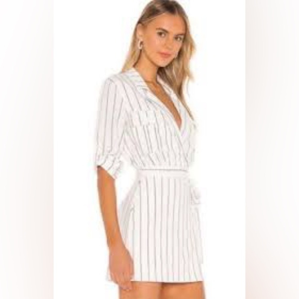 Majorelle Beckett Wrap Mini Dress (D2) - Picture 2 of 8